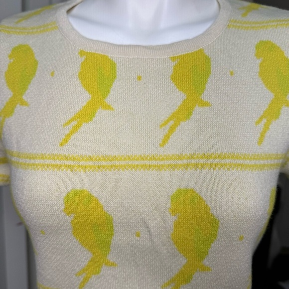 For Love & Lemons Knitz Flock to Me Birdie Size Large Crop Top & Size Med Skirt - Picture 5 of 14